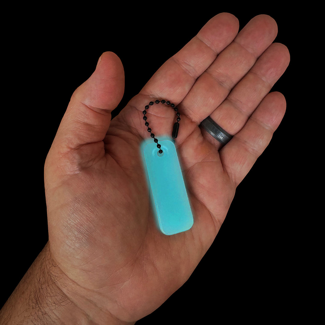 Glow Tabs, Glow-in-the-Dark Zipper Pulls (set of 3)